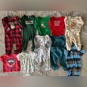 Entire batch of 6-9 months clothing.
